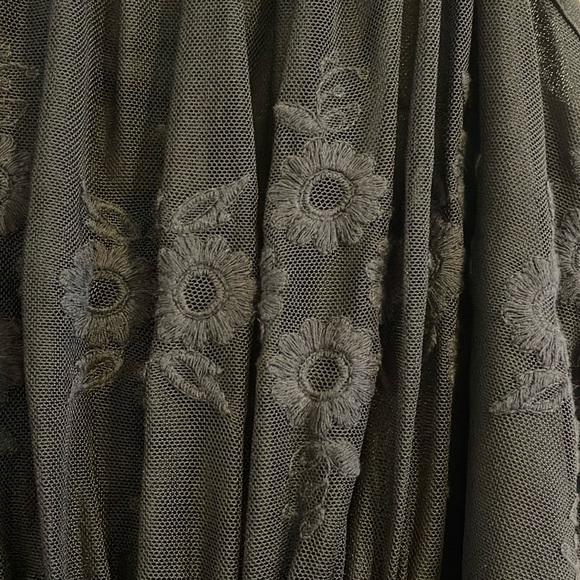 Black Lacy Summer Dress - Picture 2 of 5